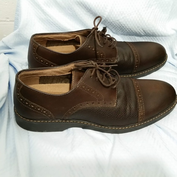 G.H. BASS & Co Parrish brown leather lace up 11D - Picture 1 of 8